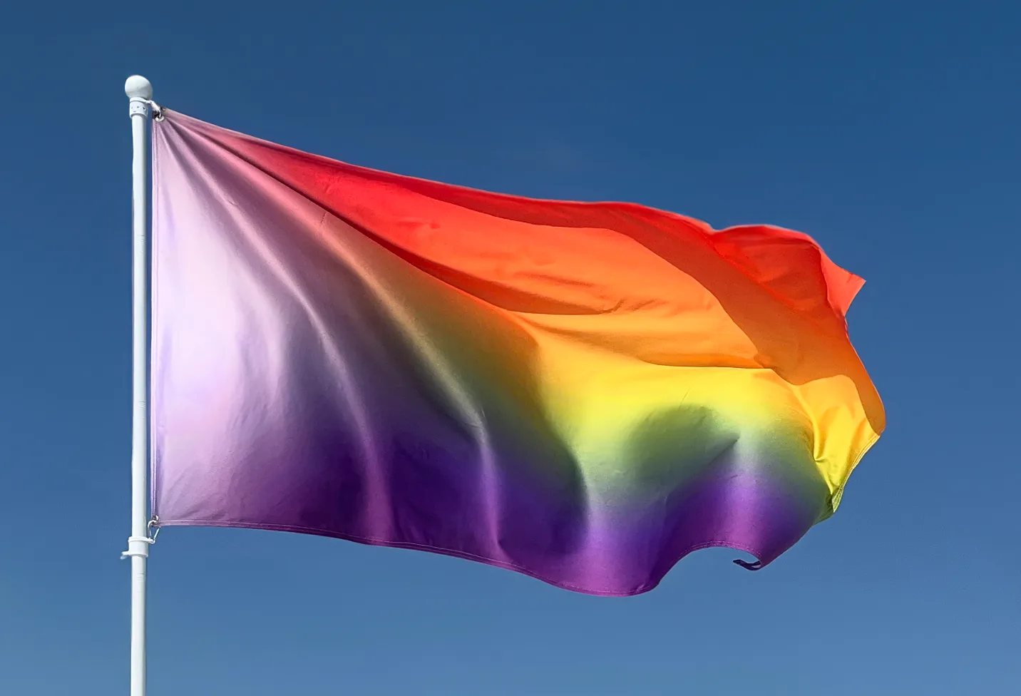Studio reference image of the Utopian Pride Flag #6 / 2040 Progress by Will Montgomery.