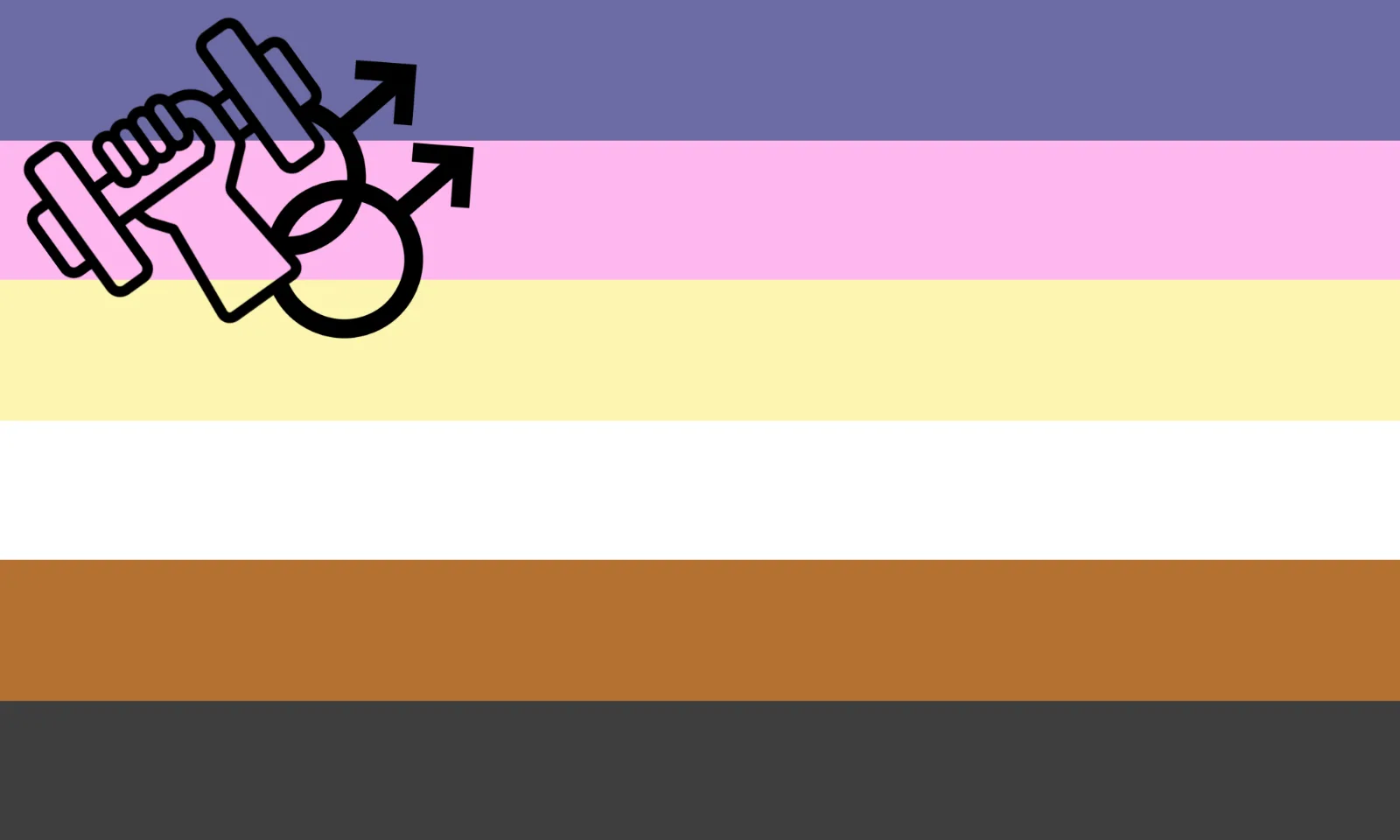 Twunk Combo Flag (2024, isobug), reconstruction of the flag design
