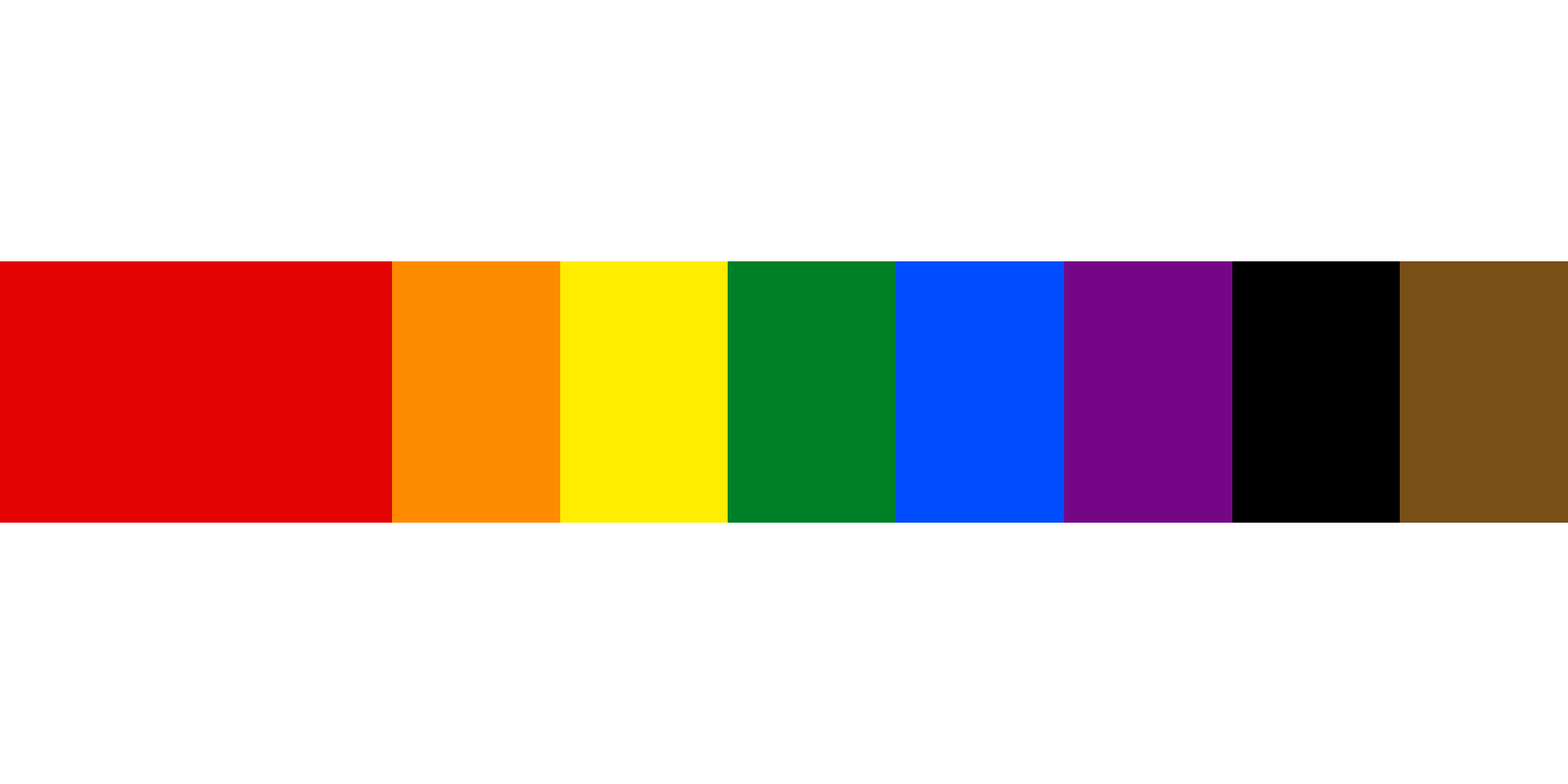 Belarusian Pride Flag (White-Red-White), reconstruction of the flag design