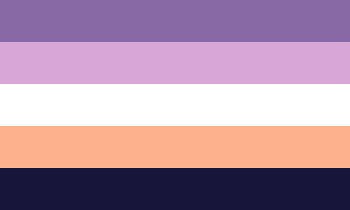 Biromantic Five-Stripe Flag (2020)