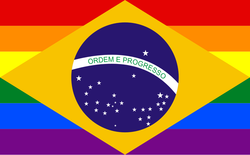 Brazil Gay Flag, the flag design