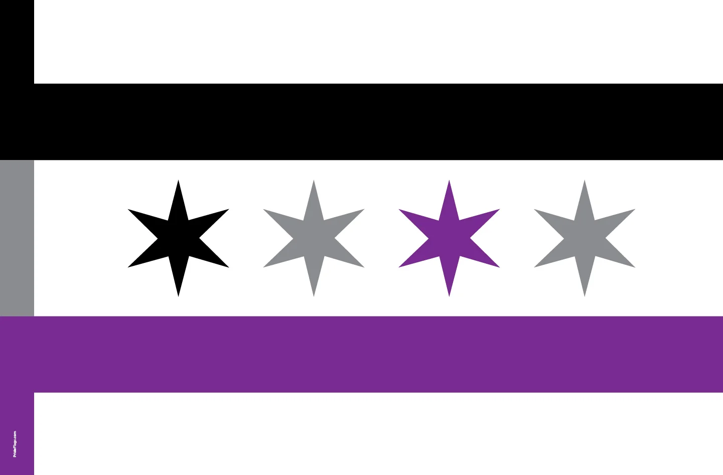 Chicago Asexual Pride, the flag design