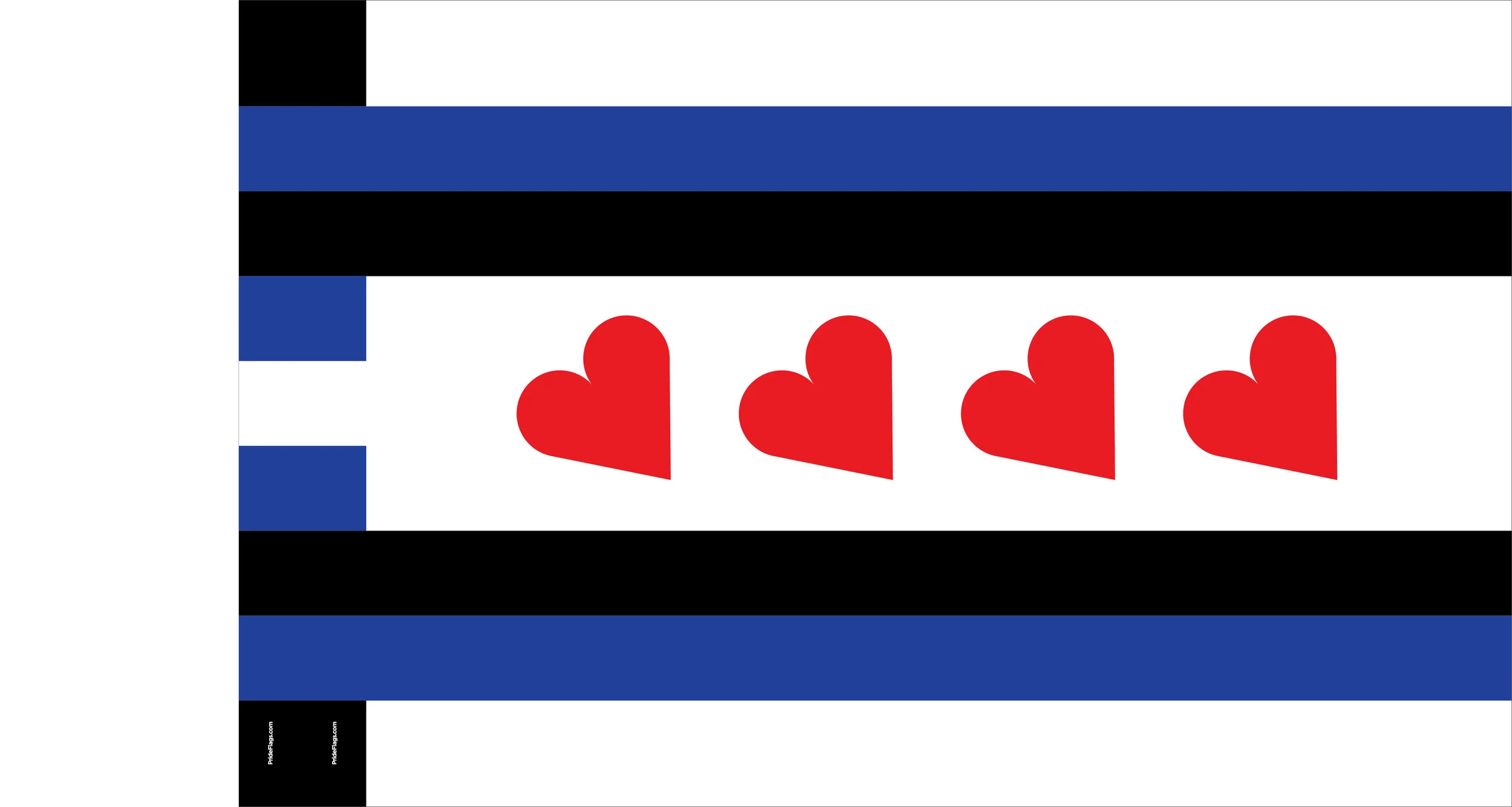 Chicago Leather Pride, the flag design