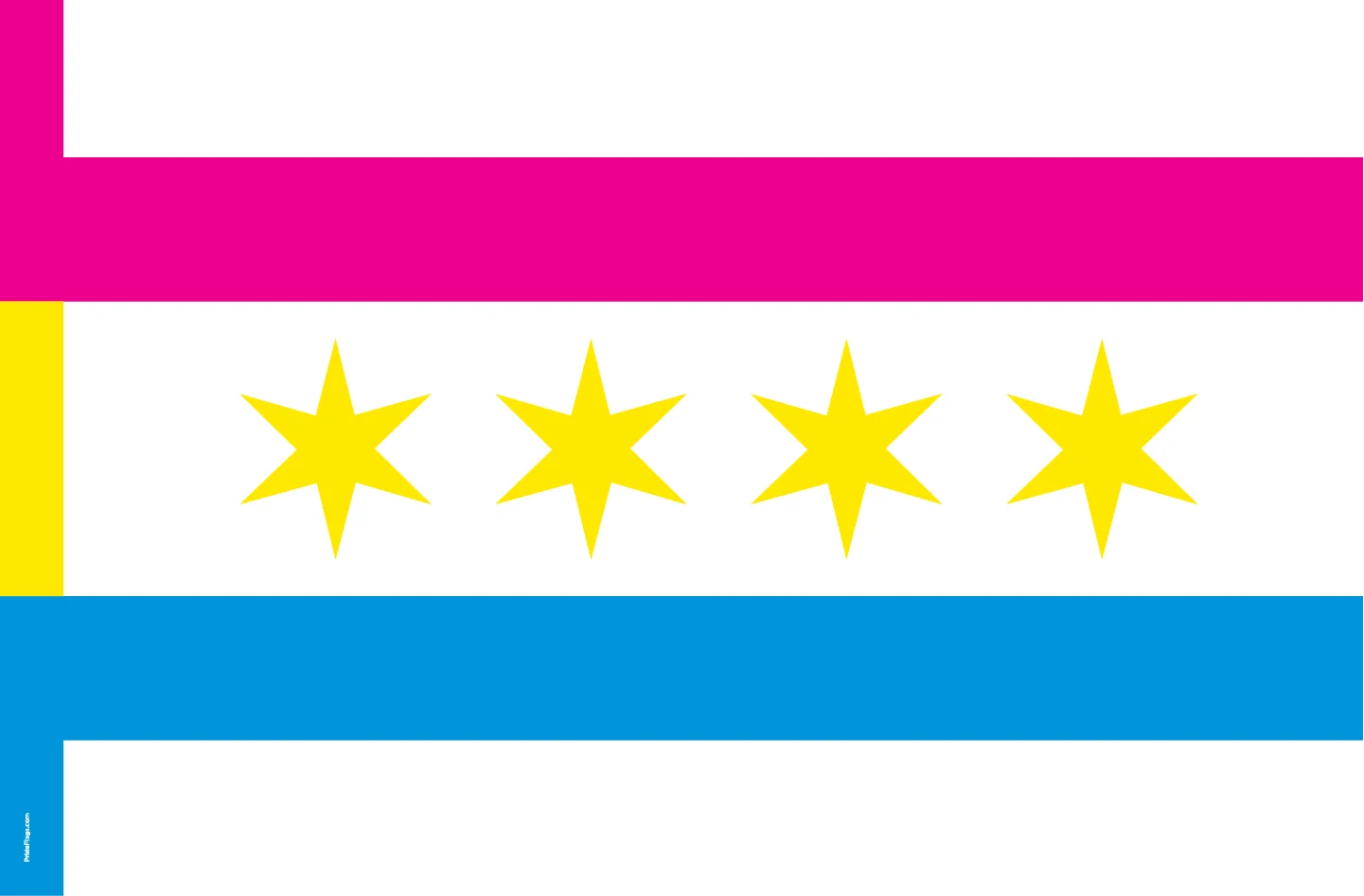 Chicago Pansexual Pride, the flag design