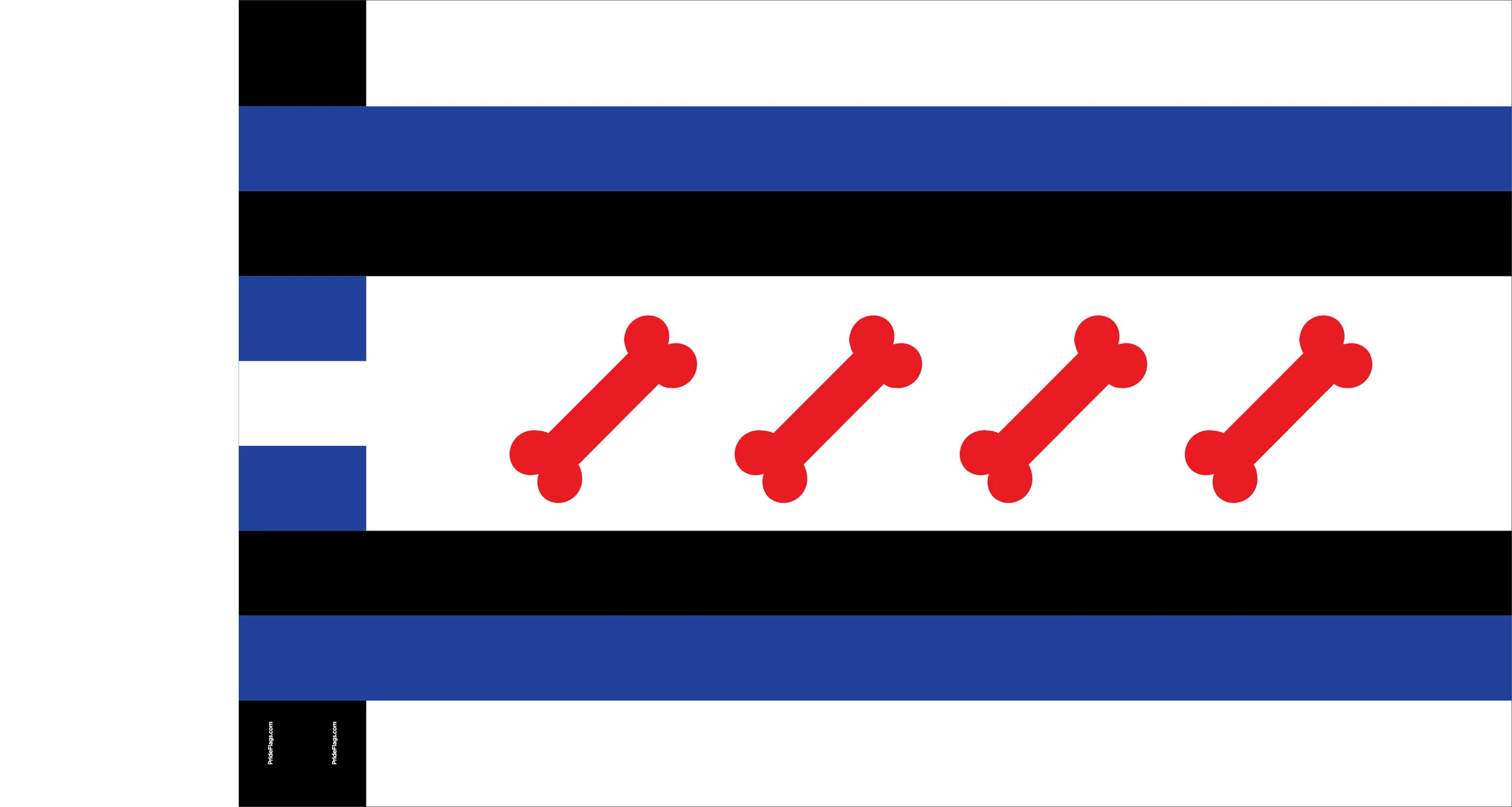 Chicago Puppy Pride, the flag design