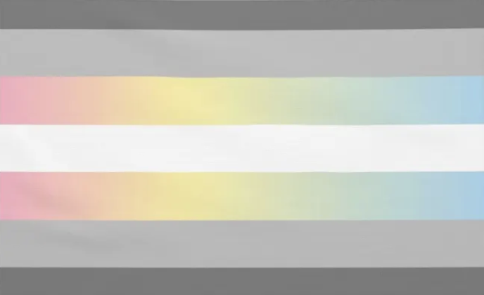 Demifluid Pride Flag