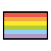 OpenMoji rendering of Rainbow Flag