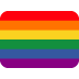 Twemoji (Twitter/X) rendering of Rainbow Flag