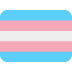 Twemoji (Twitter/X) rendering of Transgender Flag