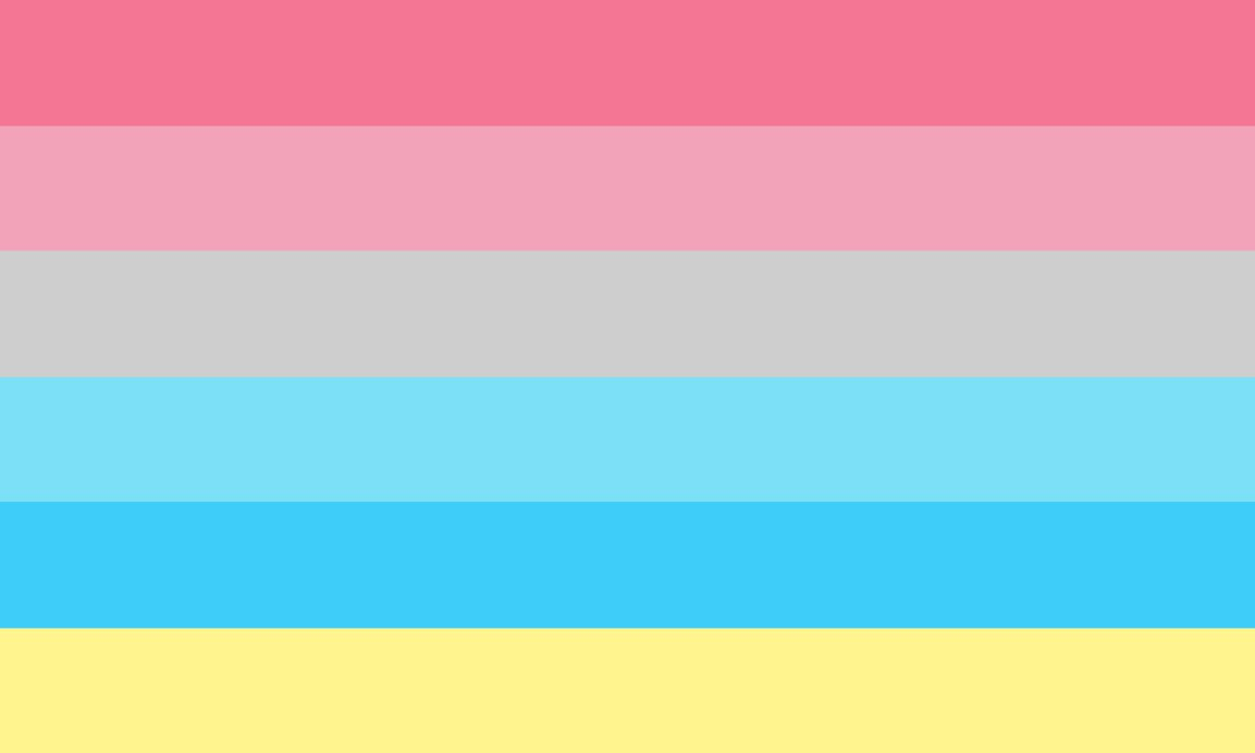 The genderflux flag raster hosted on Wikimedia Commons.