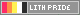A small 80 by 15 pixel sidebar button reading LITH PRIDE beside a miniature of the five-stripe flag