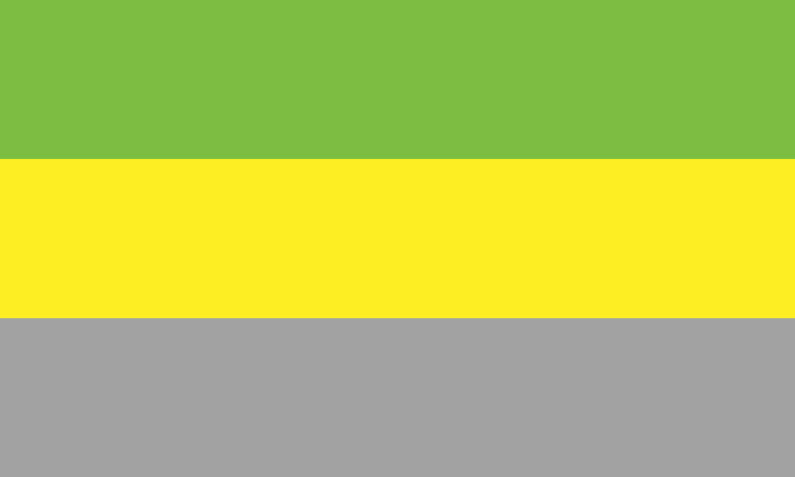 Lithromantic / Akoiromantic Pride Flag (2014)
