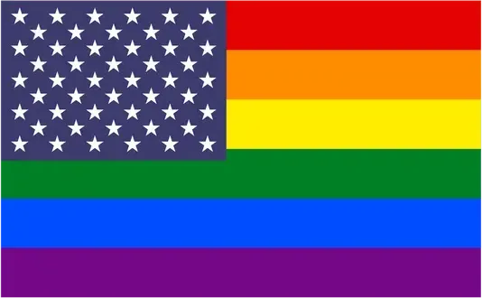 PRIDE USA Flag