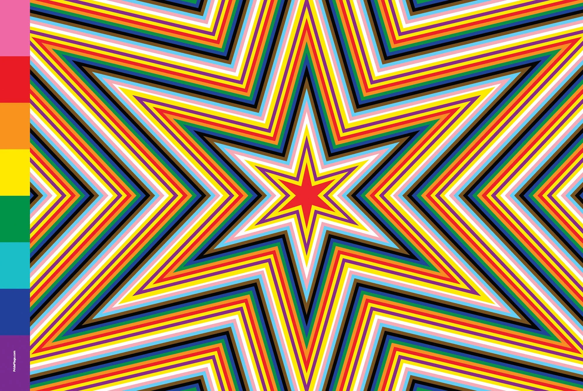 The NEW Chicago Pride Flag
