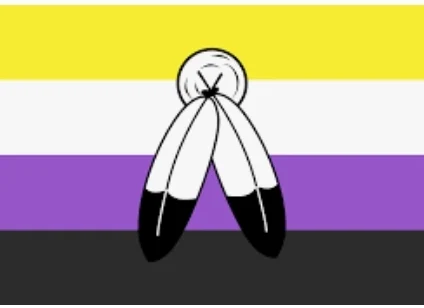 Two-Spirit Nonbinary Pride Flag (2Sanon)