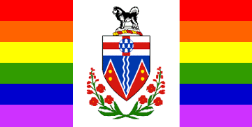 Yukon Territory Gay Flag, reconstruction of the flag design